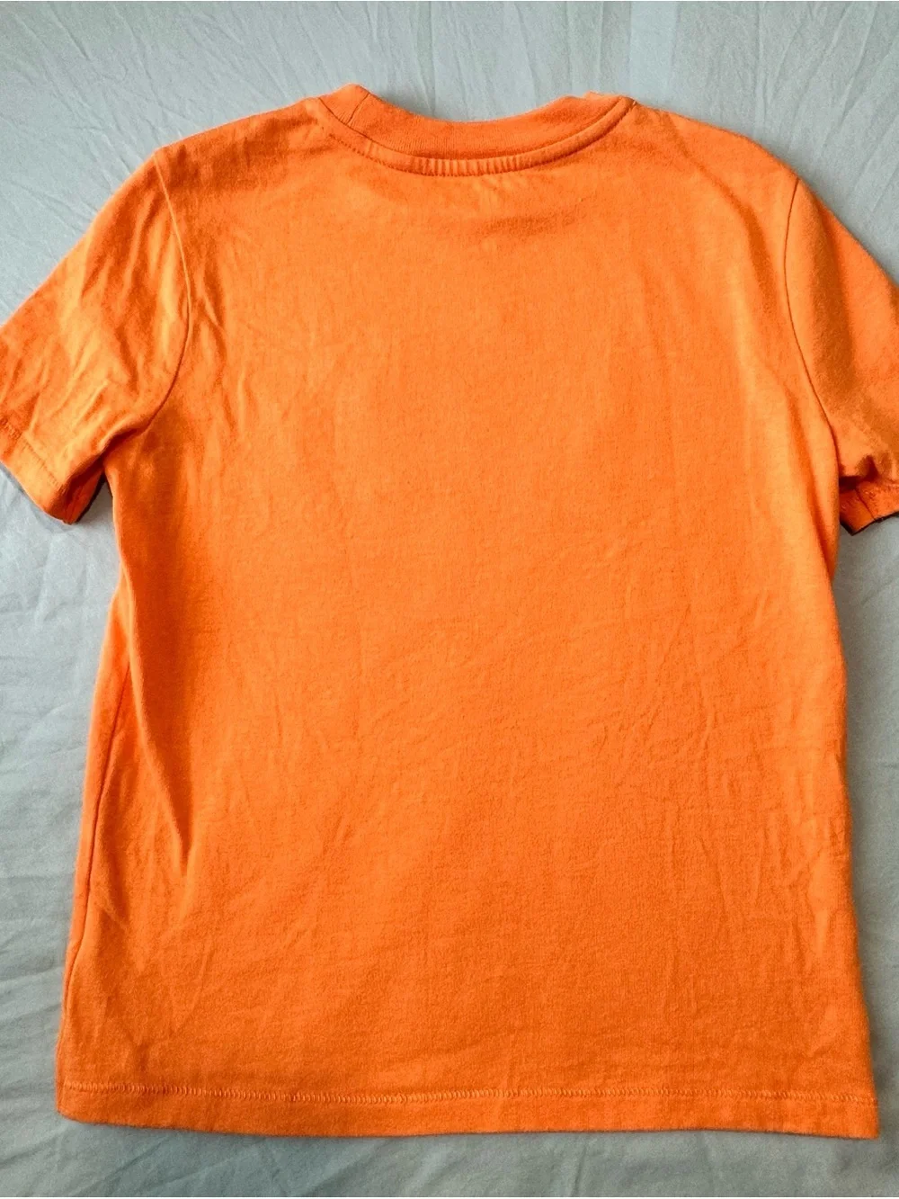 🧡 Gap Kids Embroidered Palm Tree Logo T-Shirt | Size S | Orange